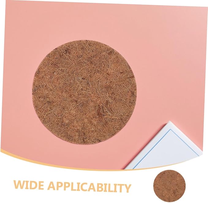 10pcs Coconut Fiber Pads Pigeons Nesting Pad Small Animals Nesting Material Washable Bird Cage Liners for Chicken Parakeet Cage Accessories