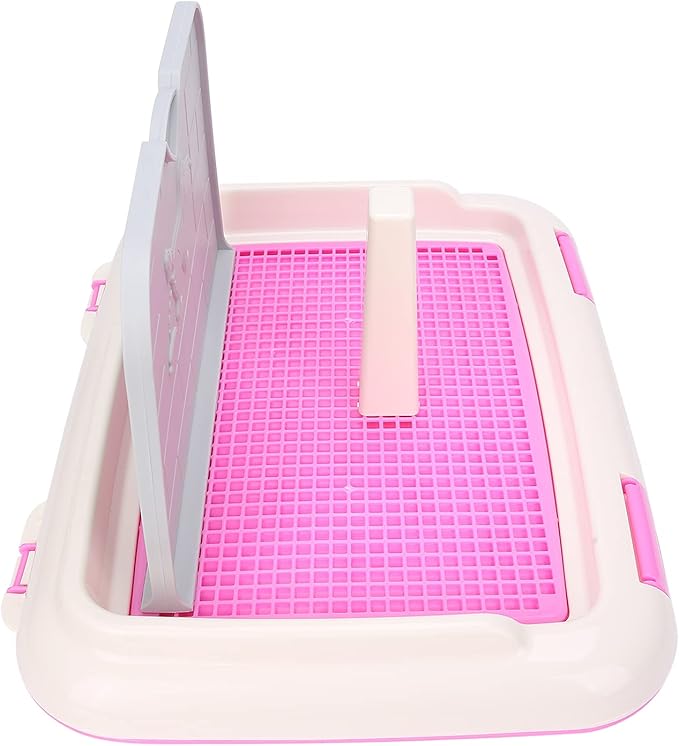 Dog Toilet Indoor Dog Litter Box Cat Potty Fence Puppy Training Pads Puppy Training Scheduled Urination Tray