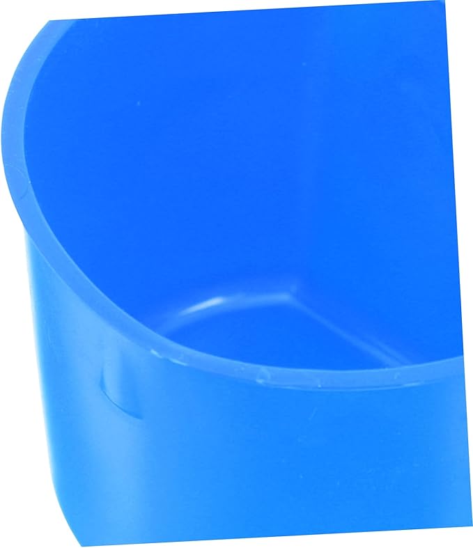 Toddmomy 4pcs Bird Cage Feeding Bowls Plastic Hanging Feeders Water Feeder for Birds Pet Hanging Bowl Easy to Install