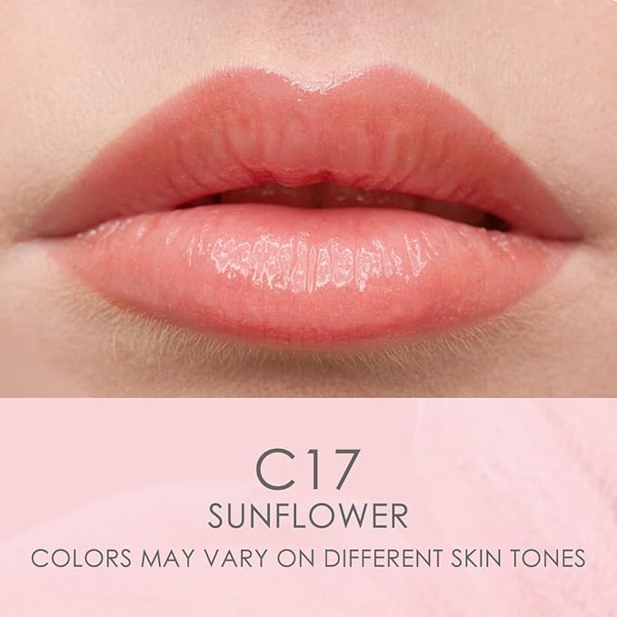 CATKIN Lip Balm Color Tinted Lipstick Ultra Hydrating Lip Moistrurizer Lip Care with Vitamin E Nourishing For Cracked & Dry Lips 0.12 oz 3pcs with Gift Box (C01+C05+C17)