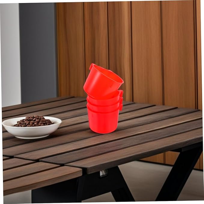 Abaodam 8pcs Hanging Bird Cage Water Bowl Pet Feeding Cup for Rabbit Small Animal Drinking Bowl Sturdy Plastic Material Versatile for Birds and Rabbits