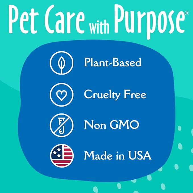 earthbath, All Natural Hypo-Allergenic Cat Grooming Foam - Fragrance Free Cat Shampoo for Allergies and Itching, Cruelty Free, No Water Needed, Rub On & Towel Off, Made in USA, Cat Supplies - 4 Oz