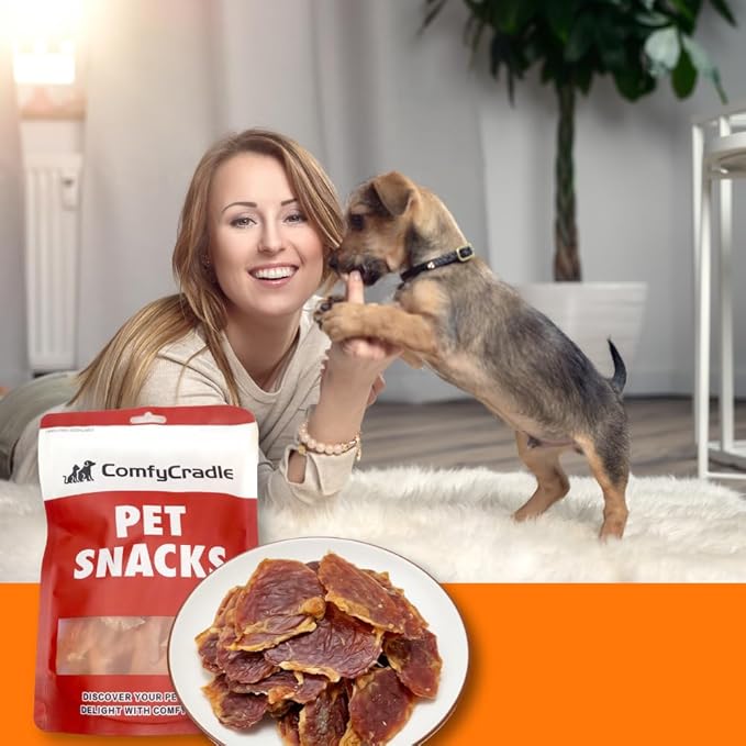 All-Natural Chicken Gizzards for Dogs, A Nutrient-Dense and High-Protein Single Ingredient Treat for All Breeds, Grain-Free, 7.05 Ounce