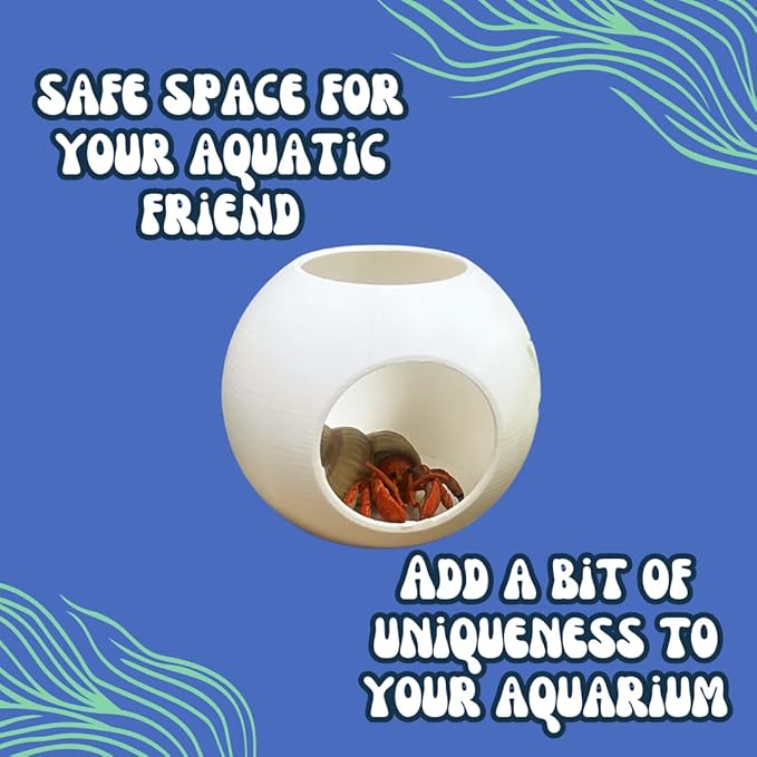 Chatelet REEFSHAPE Betta Fish Bubble Aquarium Tunnel | Attach to Aquarium Side Panels | Great for Betta Fish & Other Aquatic Pets | Made in USA (White)
