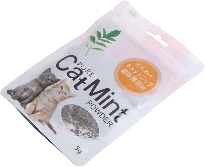 XISAOK Premium Cats Treats Treats Mints Powder Pack of / 0.18 OZ Beds for Outdoor for Large