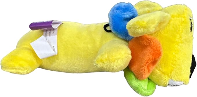 Multipet BoBo 6" Squeaky Plush Dog Toy