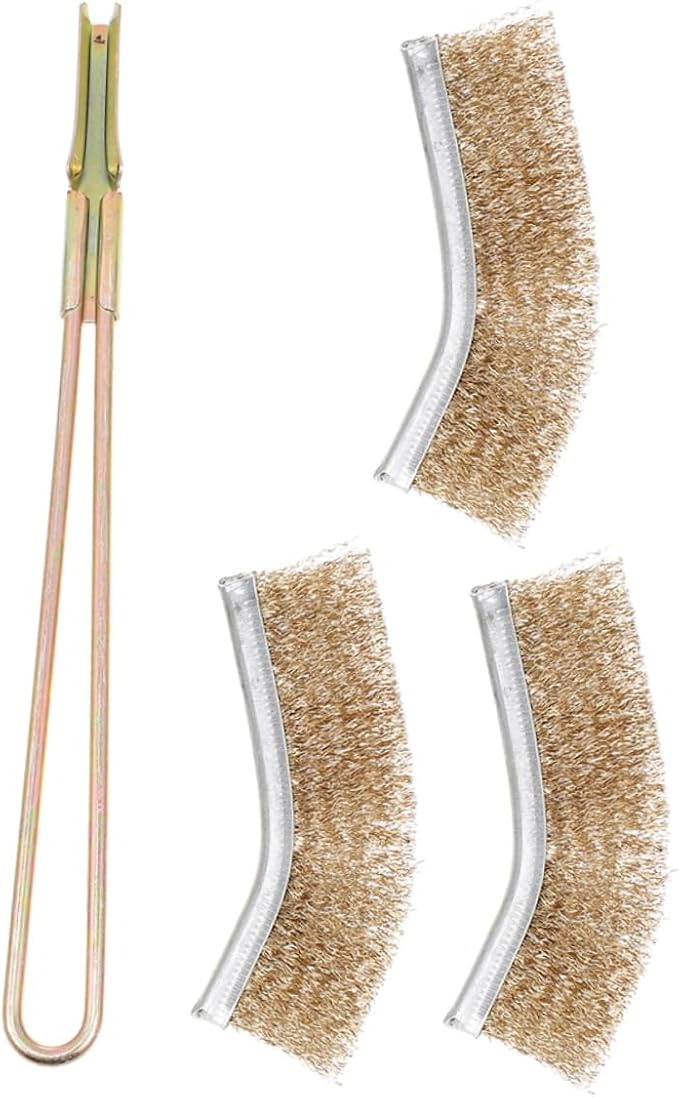 BESPORTBLE Versatile Bird Cage Cleaning Brush Wire Brush Head Bird Droppings Cleaner