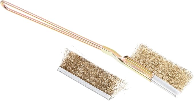 1Set Professional Bird Cage Cleaner Brush with Long Handle Durable Wire Brush for Cleaning of Bird Cages for and All Cage