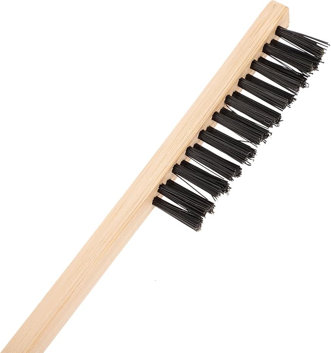 NOLITOY Handle Bird Cage Cleaning Brush Lightweight Brush for Bird Poop Removal and Maintenance Pet Cleaning Accessory
