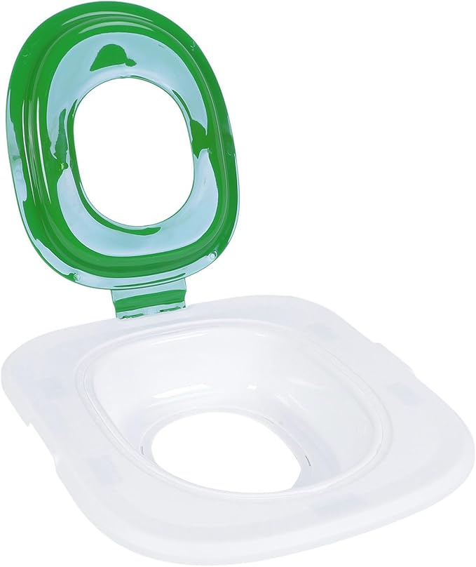 Mingzhe Cat Toilet Training Kit Reusable Pet Urinal Removable Toilet Trainer System for Home Pet Shop Made of ABS Material Size 37x40cm (Green)