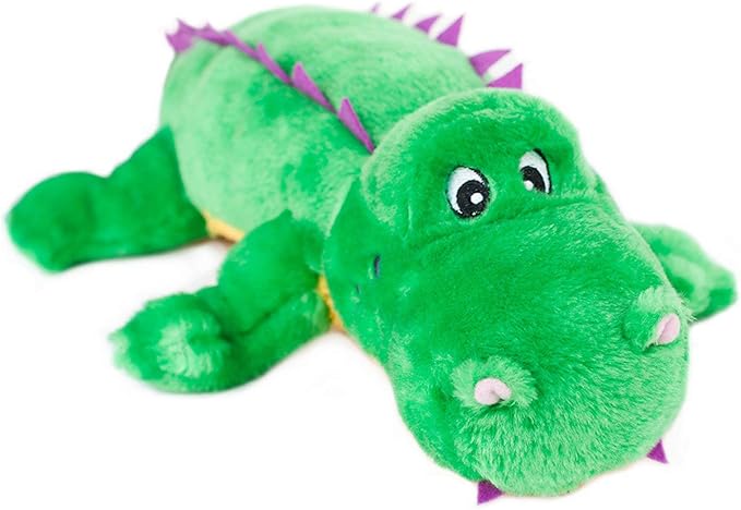 ZippyPaws ZP271 Alvin The Alligator Squeak Toy