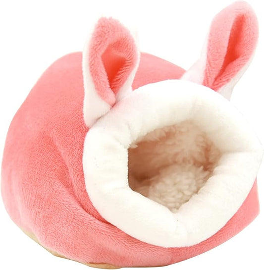 Velvet Small Animal Nest Winter Warm House Soft Breathable for Hamsters Guinea Pigs Squirrels Birds Cage Accessories