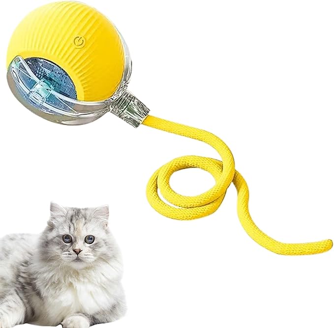 Interactive Rolling Dog Ball, Chewie Viral Rolling Ball, Chewie Ball for Dogs, Interactive Dog Smart Ball Toy, Smart Automatic Rolling Pet Ball for Dog Cat