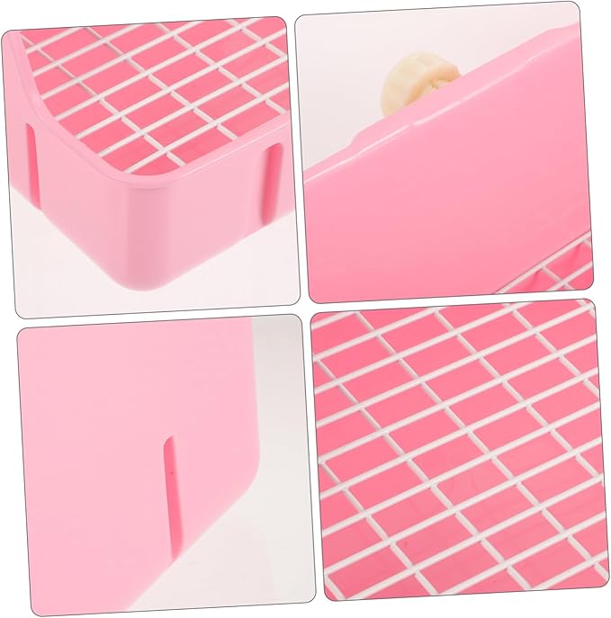 Large Plastic Rabbit Litter Box Pet Litter Box Easy Cleaning Guinea Pig