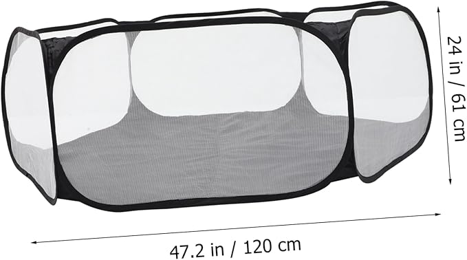 Multi-Function Foldable Pet Playpen Hexagonal Durable Tent for Small Animals Breathable Polyester Design for Indoor Outdoor Use for Dogs Cats Bunnies and More