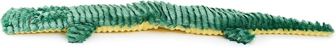 ZippyPaws Rope Reptilez Dog Toy – Rope & Plush Tug Toy (Alligator)