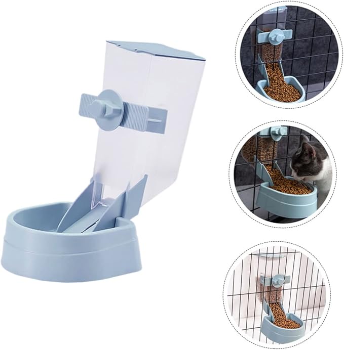 Levemolo Hanging Automatic Bird Feeder for Indoor Outdoor Use Reliable Pet Food Dispenser for Parakeets Hamsters Hedgehogs Easy Installation High