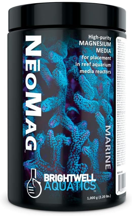 Brightwell Aquatics ABANEOM1000 Neo Magnesium Filter Media for Aquarium, 2.2-Pound, 1000-grams