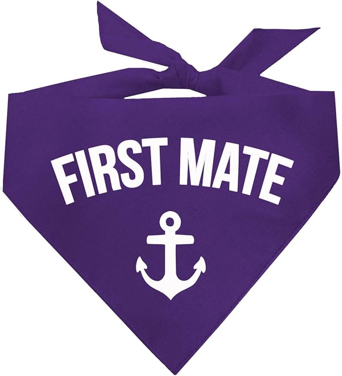 First Mate Dog Bandana (Purple, OS 264)