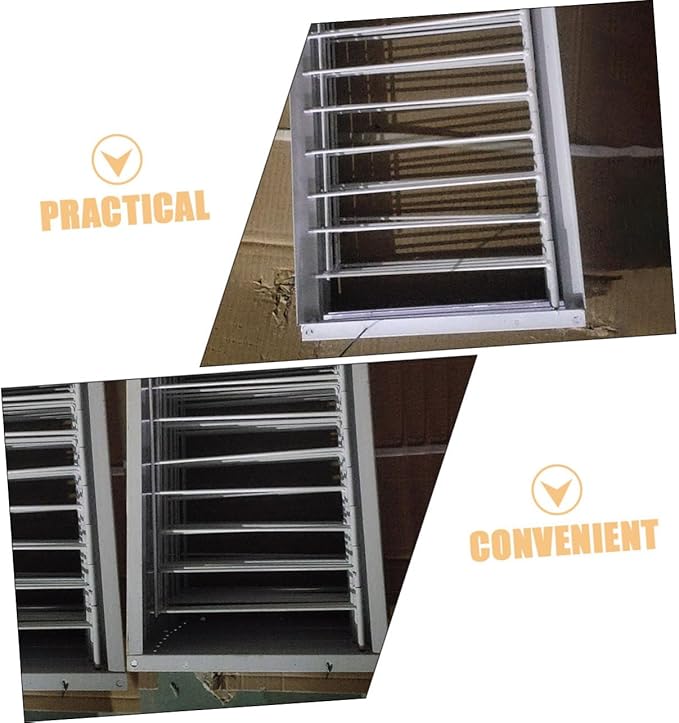 VICASKY 2pcs Pigeon Door Birdcages for Parakeets Pigeon House Door Reinforced Activity Iron Wire Frame