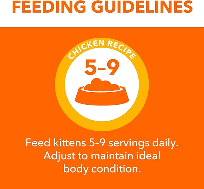 IAMS Perfect Portions Healthy Kitten Grain Free Wet Cat Food, Cat Food Wet Cuts in Gravy Chicken Recipe, (24) 2.6 oz. Twin-Pack Trays