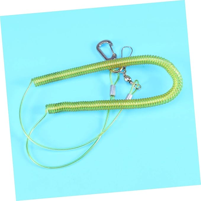 ORFOFE Adjustable Parrot Leash Training Rope with Elastic String for Outdoor Activities Chew Resistant Harness for Birds Suitable for Parrots and Cockatiels Random Color