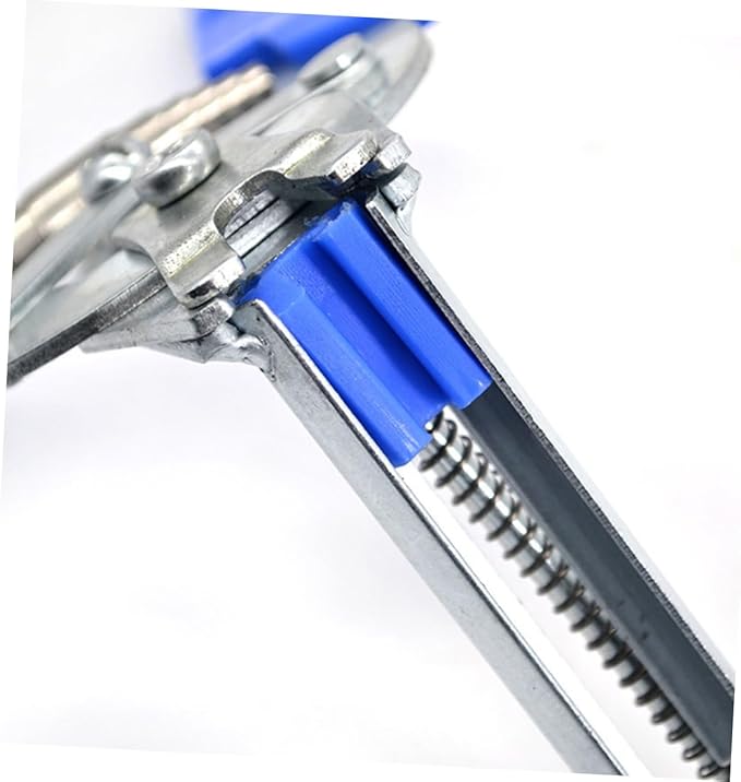 Hoement Blue Cage Nail Pliers Manual Pet Cage Tool for Fastening Clamps Ergonomic Skid Handle Assembly and Repair