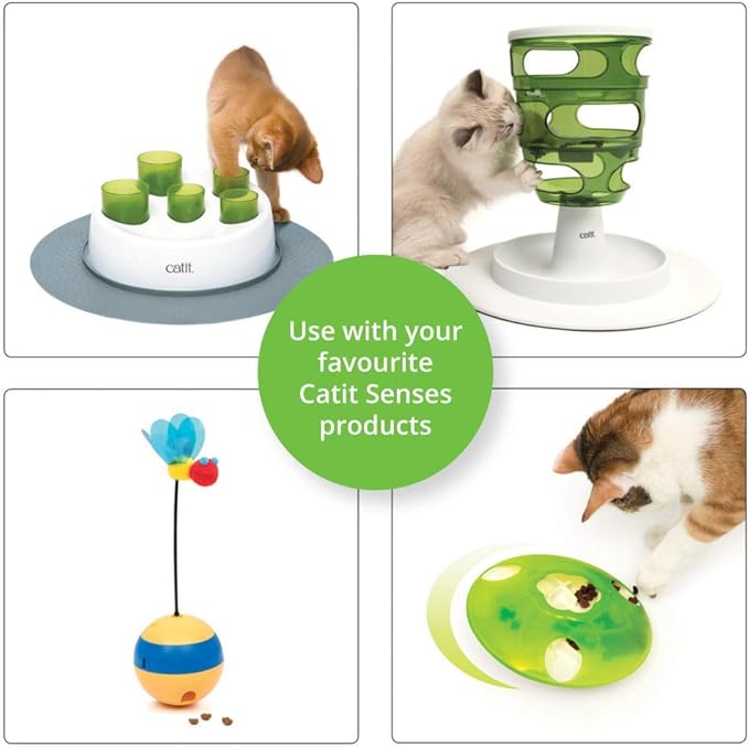 Catit Nibbly Cat Treats, Healthy Baked Treats, Chicken & Liver, 3.2 oz (Pack of 4)