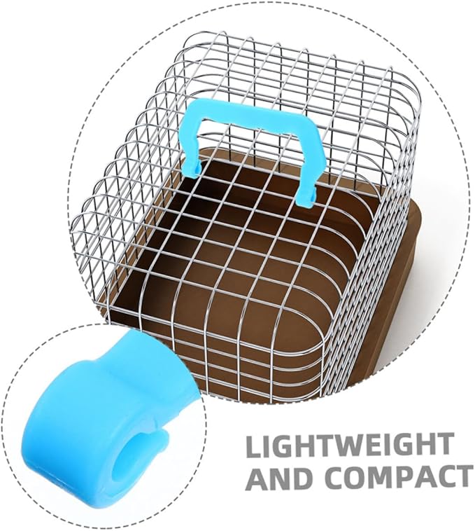 BESPORTBLE 12pcs Plastic Cage Handles for Birdcages and Crates Detachable Replacement Handles for Easy Cleaning and Storage Lightweight and Versatile for Indoor and Outdoor Use