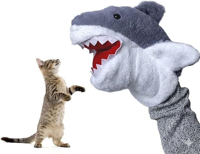 Cat Wrestling Glove for Training - Protective Arm Sleeve for Playing with Cats - Interactive Catnip Kick Pad Toy for Active Kittens