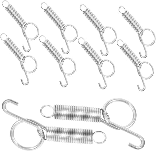BESPORTBLE 10pcs Rabbit Cage Door Spring Hooks Fixed Hook for Cage Door Multi-Functional