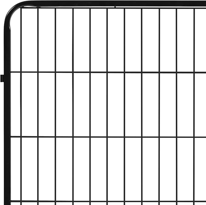 Topeakmart Dog Playpen Outdoor Puppy Exercise Pen Indoor Portable Pet Fence for Yard/RV Camping, 40 Inch 4 Panels