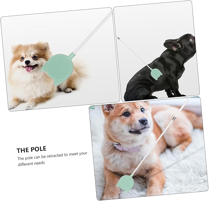 Milisten Interactive Pet Training Stick Durable Dog Training Toy and Behavioral Assistance Bright Colors to Engage Your Dog