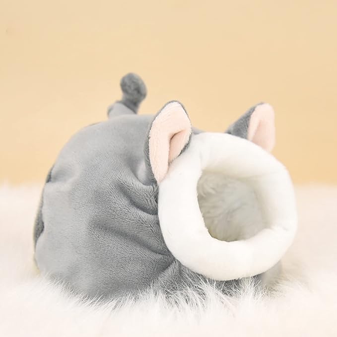 Velvet Small Animal Nest Winter Warm House Soft Breathable for Hamsters Guinea Pigs Squirrels Birds Cage Accessories