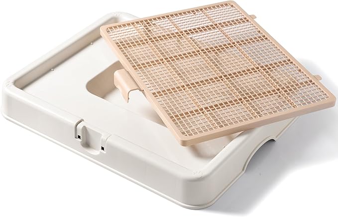 Smart Paws Pet Training Tray with Collector Dog Toilet Puppy Training Pads Holder (Grey)
