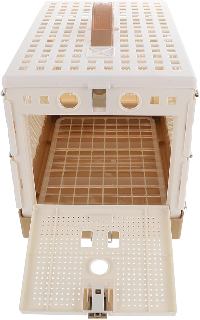 Foldable Pigeon Cage Multi-Function Pet Nest Cage for Easy Transportation Compact Design Comfortable Handle for Outdoor Use