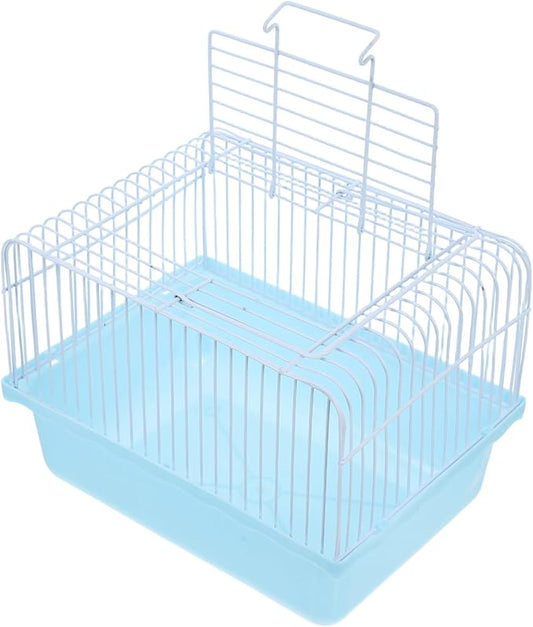 Mipcase Lightweight Portable Birdcage for Small Animals Travel Carrier Observation Window for Lovebirds Parakeets and Cockatiels Versatile Indoor and Outdoor Use