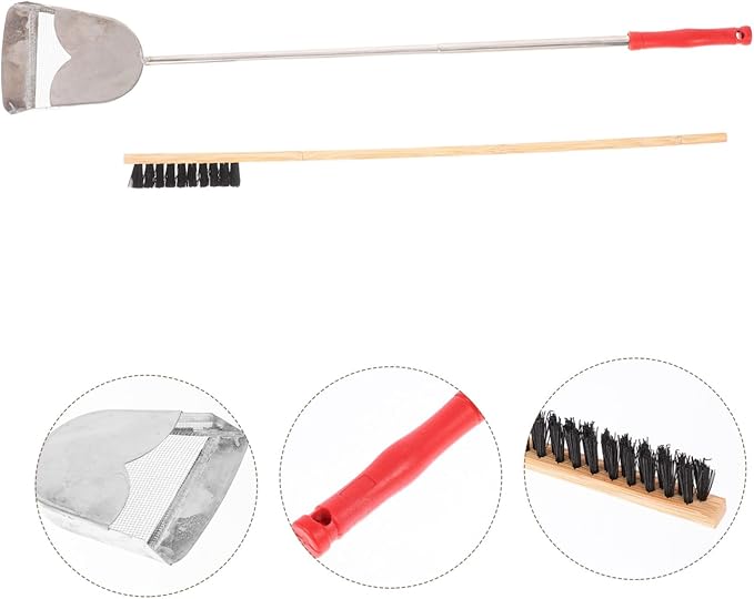 Reptile Cage Cleaner Small Animal Brush Chicken Coop Cleaning Tools Birdcage Cleaning Brush Set
