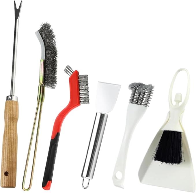 Bird Cage Cleaning Supplies, Bird Cage Cleaner Poop Remover, 1 Set Accessories Supplies Litter Brush for Conure Parrot Hummingbird Hamster Rabbit Outdoor Patio Birdbath Parakeet