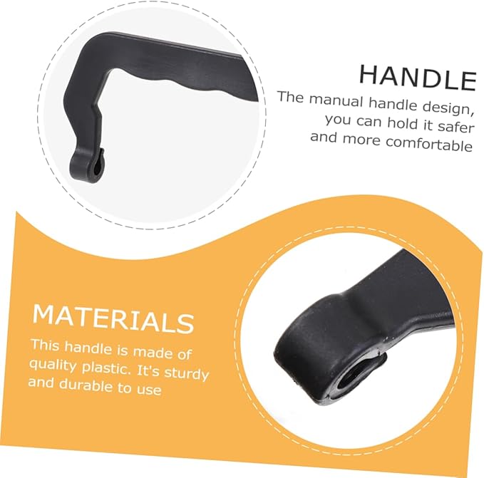 VANZACK 20pcs Detachable Pet Cage Handles Portable Plastic Carry Handles for Bird Cages Easy Installation Comfortable Grip for Outdoor