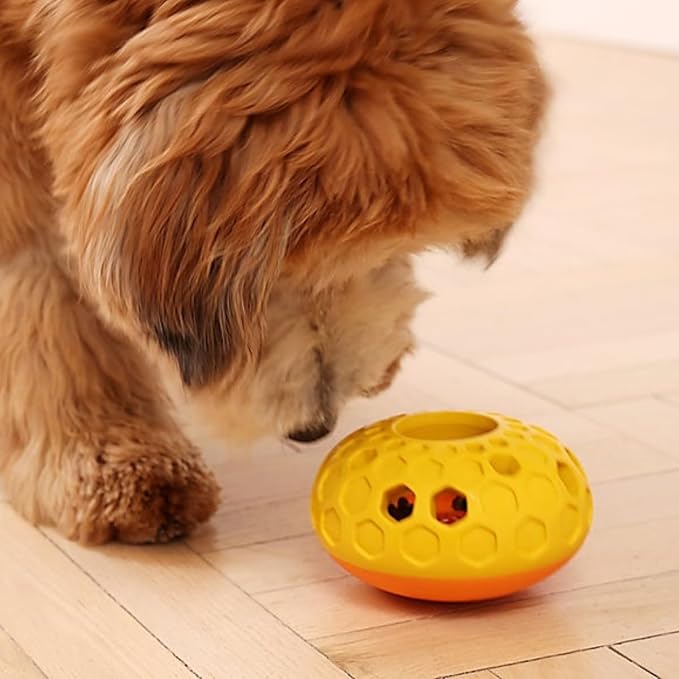 Tall Tails Natural Rubber Reward Interactive Dog Toy, Bee Hive