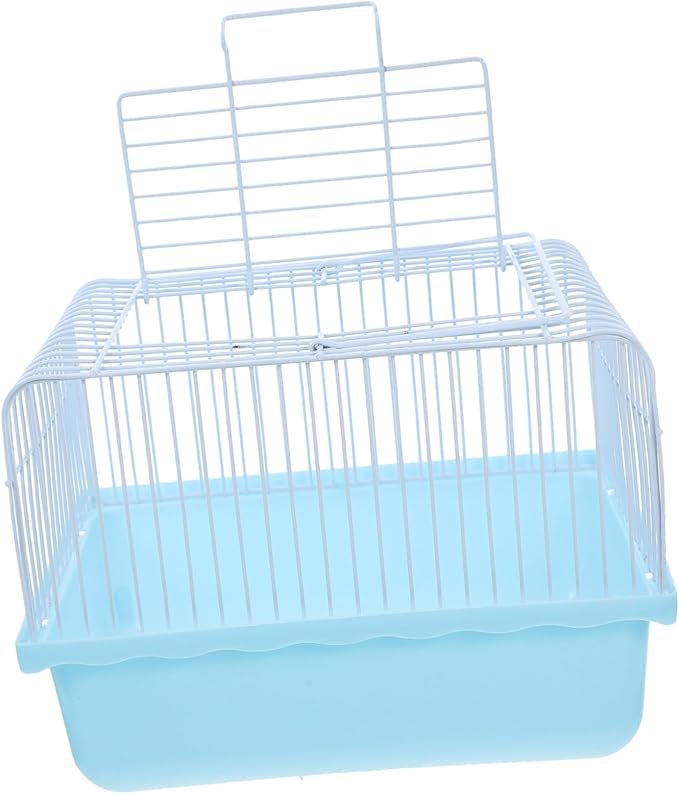 BESPORTBLE Lightweight Portable Birdcage for Lovebirds and Small Pets Travel for Parakeets and Cockatiels for Home and Travel Use