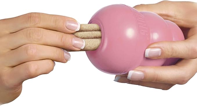 KONG - Puppy and Ziggies - Puppy Toys for Teething with Treats (Colors May Vary) - for Small Puppies