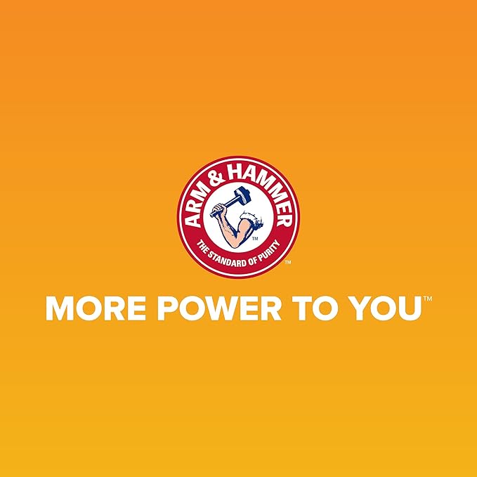 Arm & Hammer Cat Litter Pan Purrifying Pak, Removeable 30 Day Litter Box Deodorizer, 6-Pack
