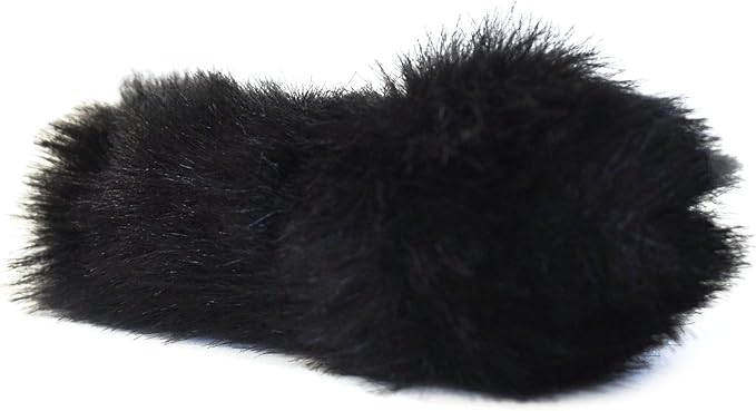 ZippyPaws Bushy Throw Squeaky No Stuffing Plush Dog Toy, Skunk
