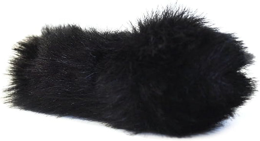 ZippyPaws Bushy Throw Squeaky No Stuffing Plush Dog Toy, Skunk