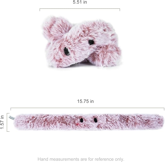 Cat Toys, Interactive Cat Toy for Indoor Cats, Soft Plush Kicker Toy with Hidden Catnip Pocket, Refillable Catnip Toy, Fun Pet Toy for Dogs, Gift Box (Pink)