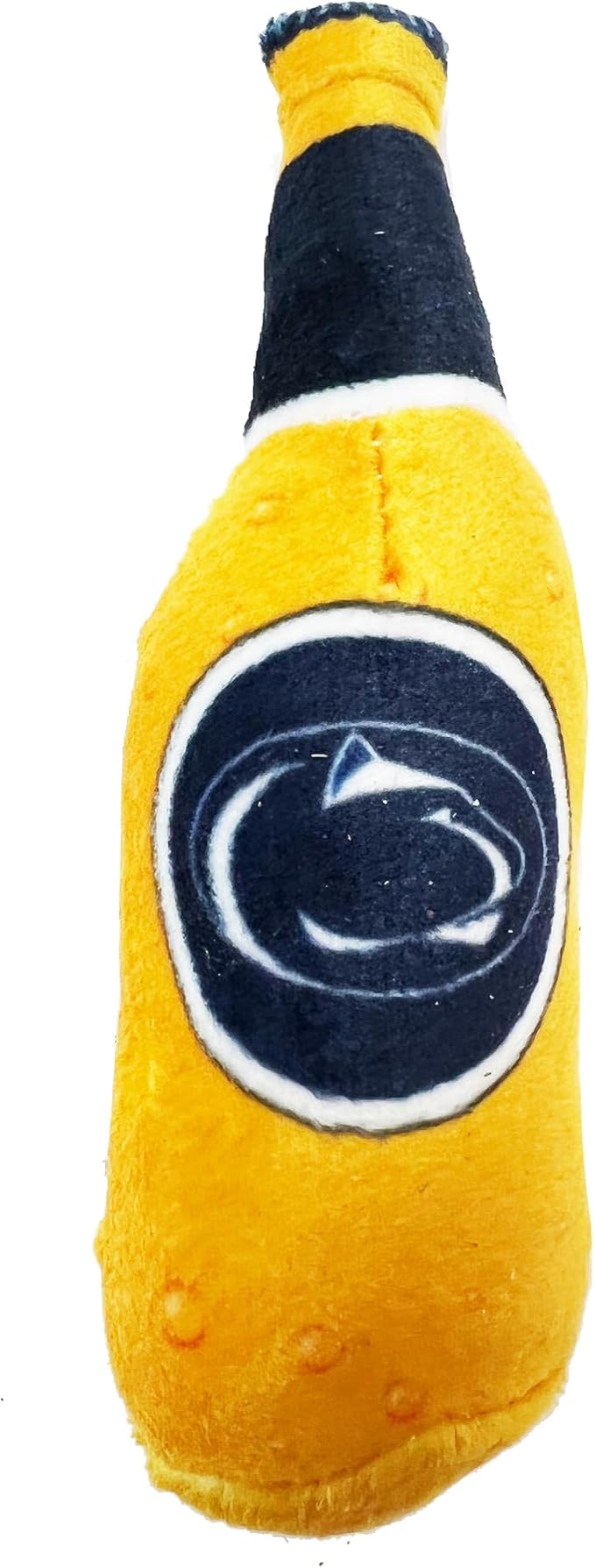 Best Plush CAT Toy - NCAA Penn State Nittany Lions Complete Set of 3 piece Cat Toys Filled with Fresh Catnip. Includes: 1 Helmet Cat Toy, 1 Football Cat Toy with Feathers, & 1 Beer Bottle.