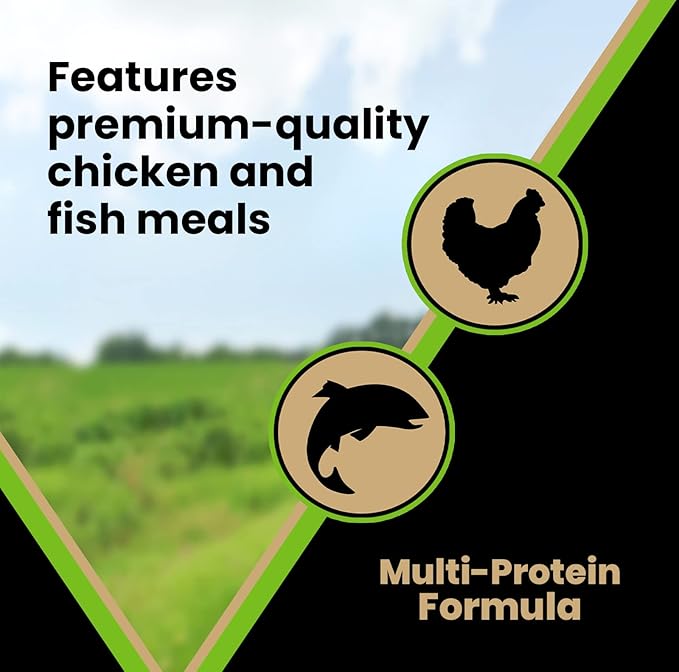 VICTOR Super Premium Dog Food – Elite Canine Dry Dog Food with Chicken & Fish Meal – 25% Protein, 14% Fat, Gluten Free – for Large Breed Dogs & Puppies, 50lbs