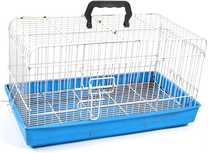 Levemolo 10pcs Portable Plastic Pet Cage Handles Lightweight Easy Installation Compact Design for Outdoor Travel Accessory for Birdcages and Pet Carriers